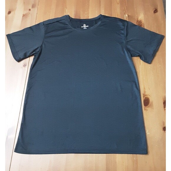 Real Essentials 5 Pack Men’s Active Quick Dry Mesh Crew Neck T Shirts - Picture 4 of 7